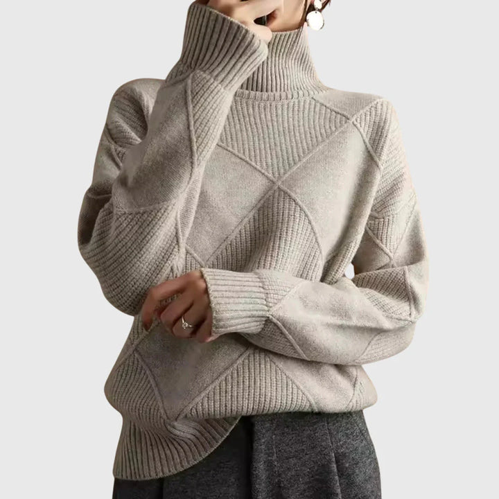 Angela™ - Turtleneck Sweater
